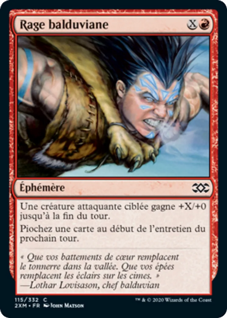 Rage balduviane from Double Masters - Magic: The Gathering
