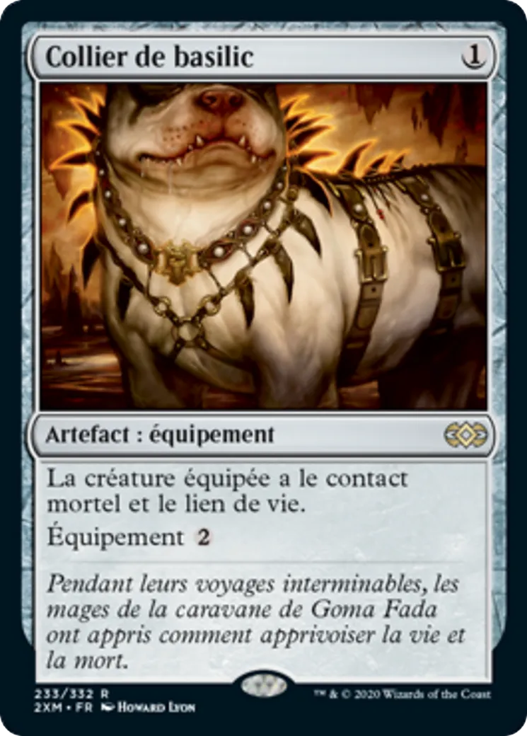 Collier de basilic — Double Masters — Magic: The Gathering