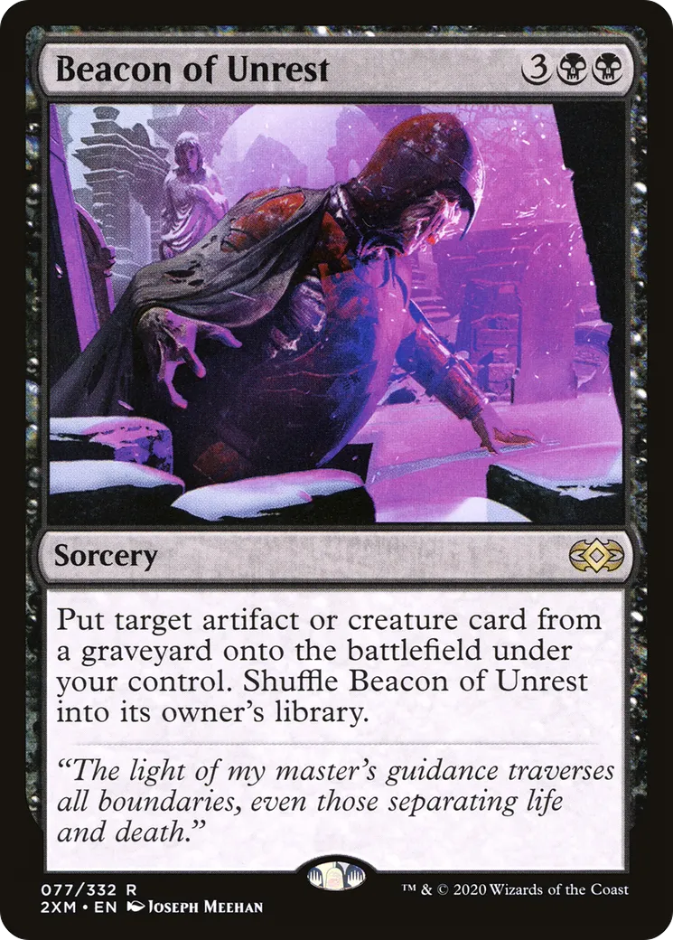 Beacon of Unrest — Double Masters — Magic: The Gathering