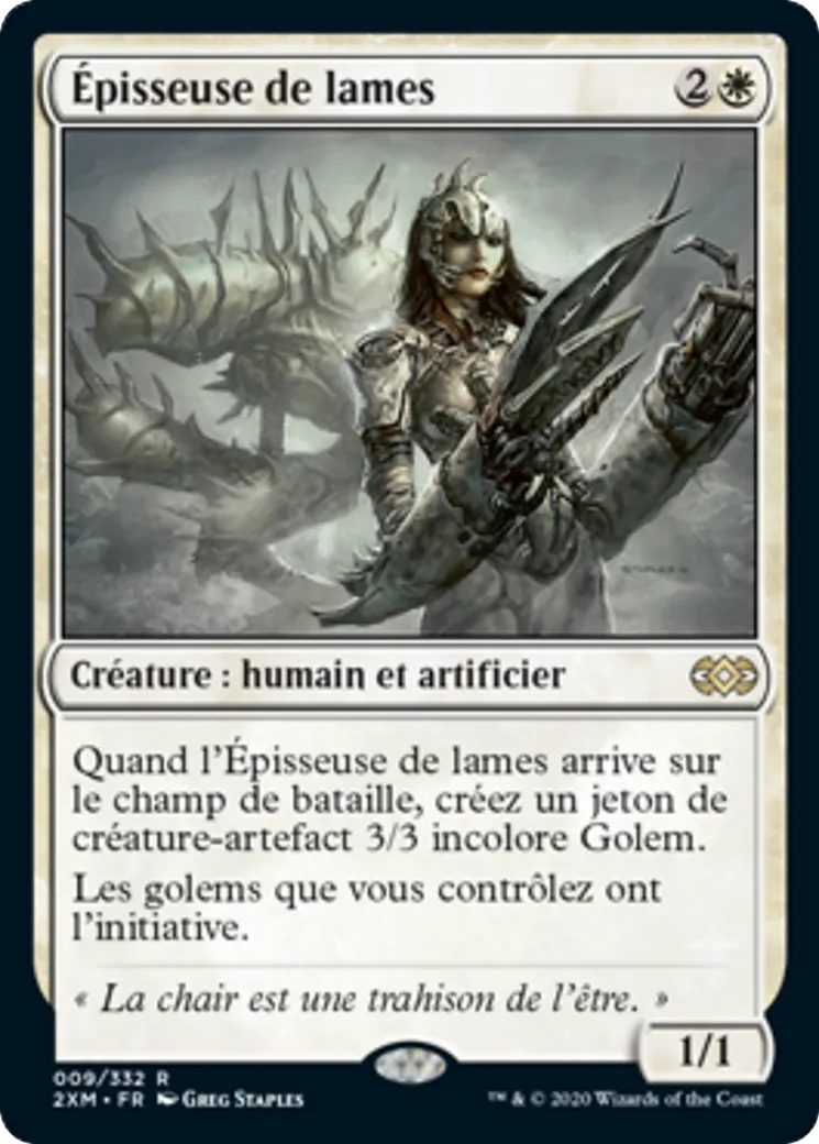 Épisseuse de lames — Double Masters — Magic: The Gathering