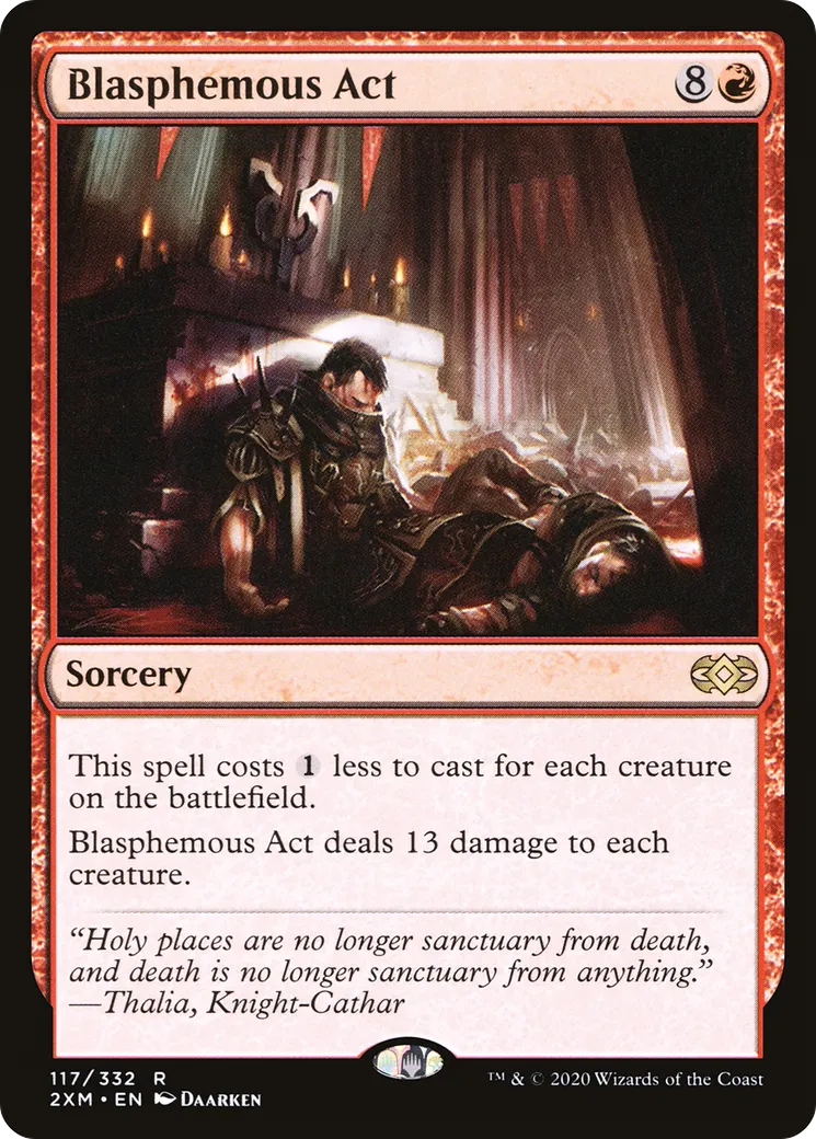 Blasphemous Act — Double Masters — Magic: The Gathering