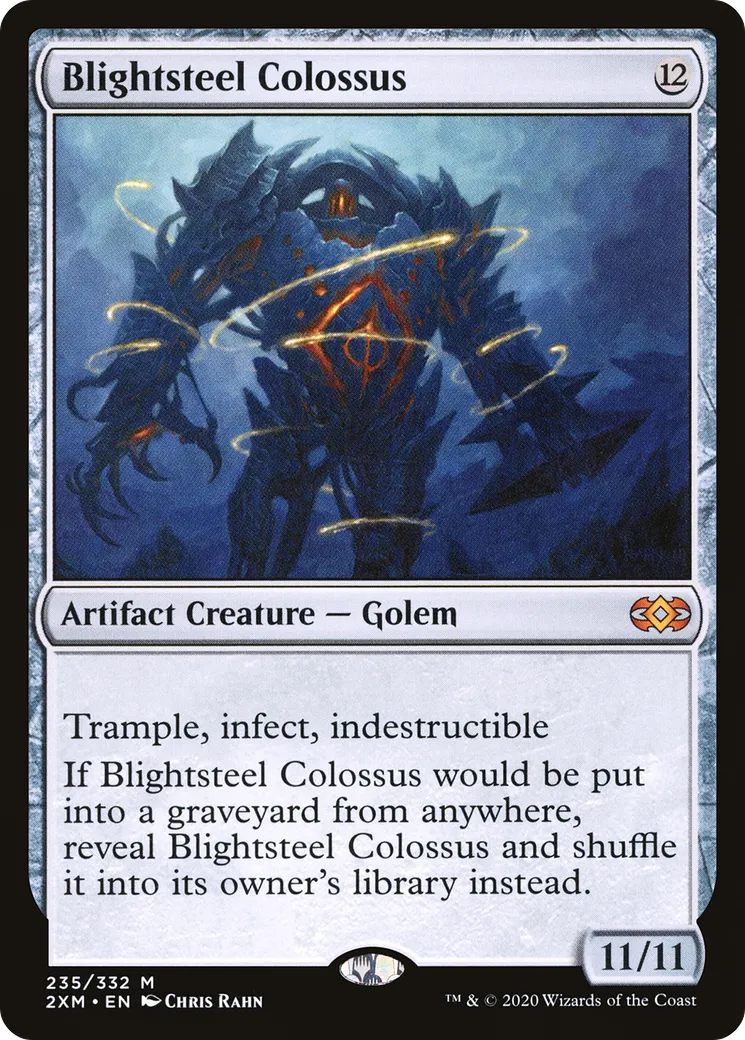 Blightsteel Colossus — Double Masters — Magic: The Gathering