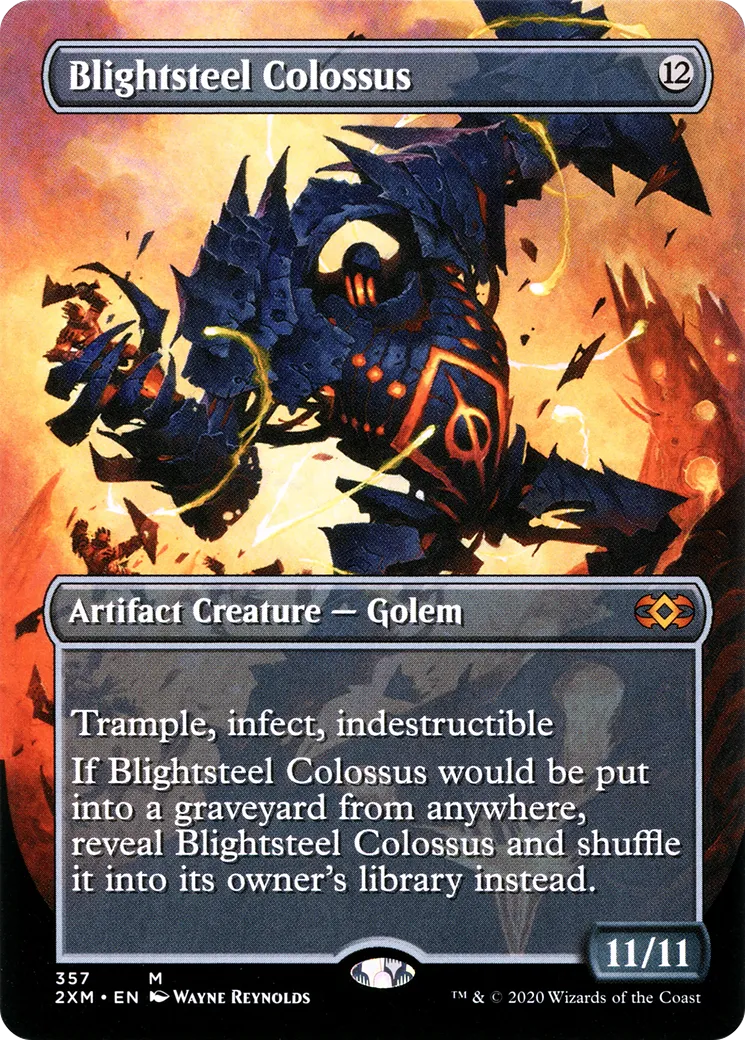 Blightsteel Colossus — Double Masters — Magic: The Gathering
