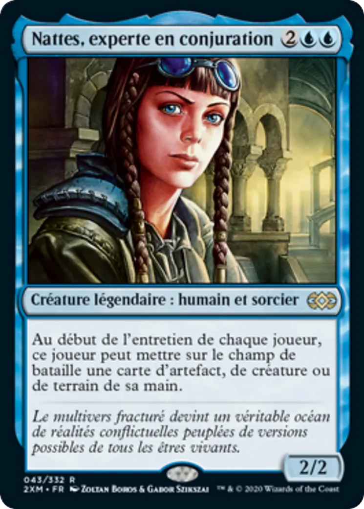 Nattes, experte en conjuration — Double Masters — Magic: The Gathering