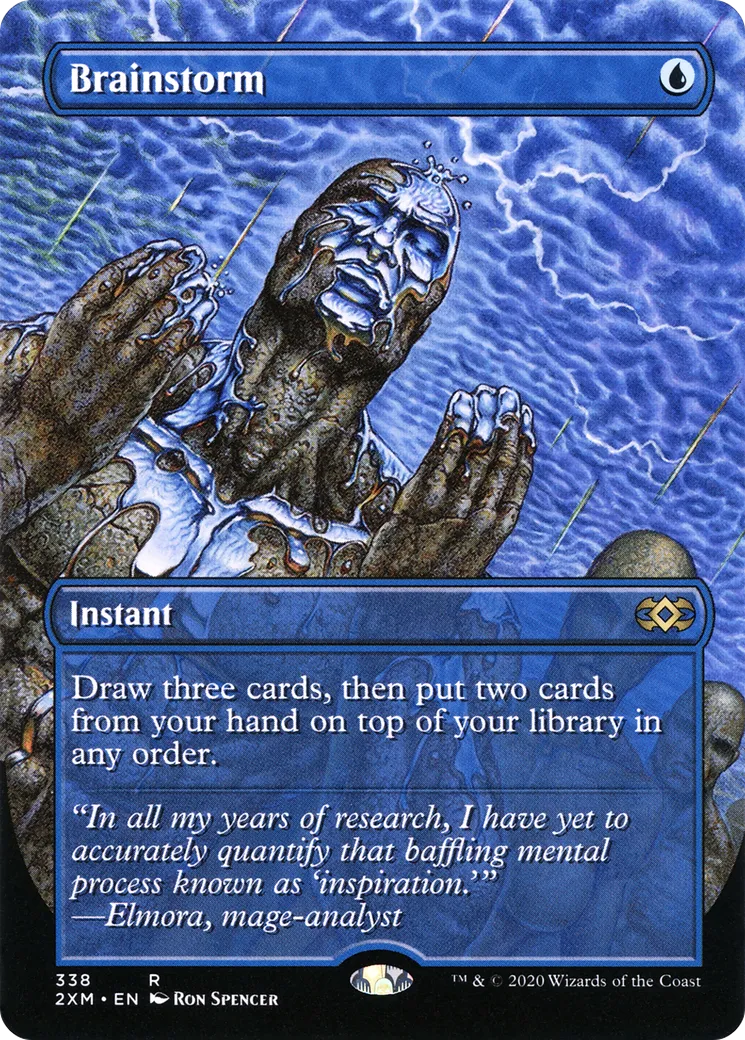 Brainstorm — Double Masters — Magic: The Gathering
