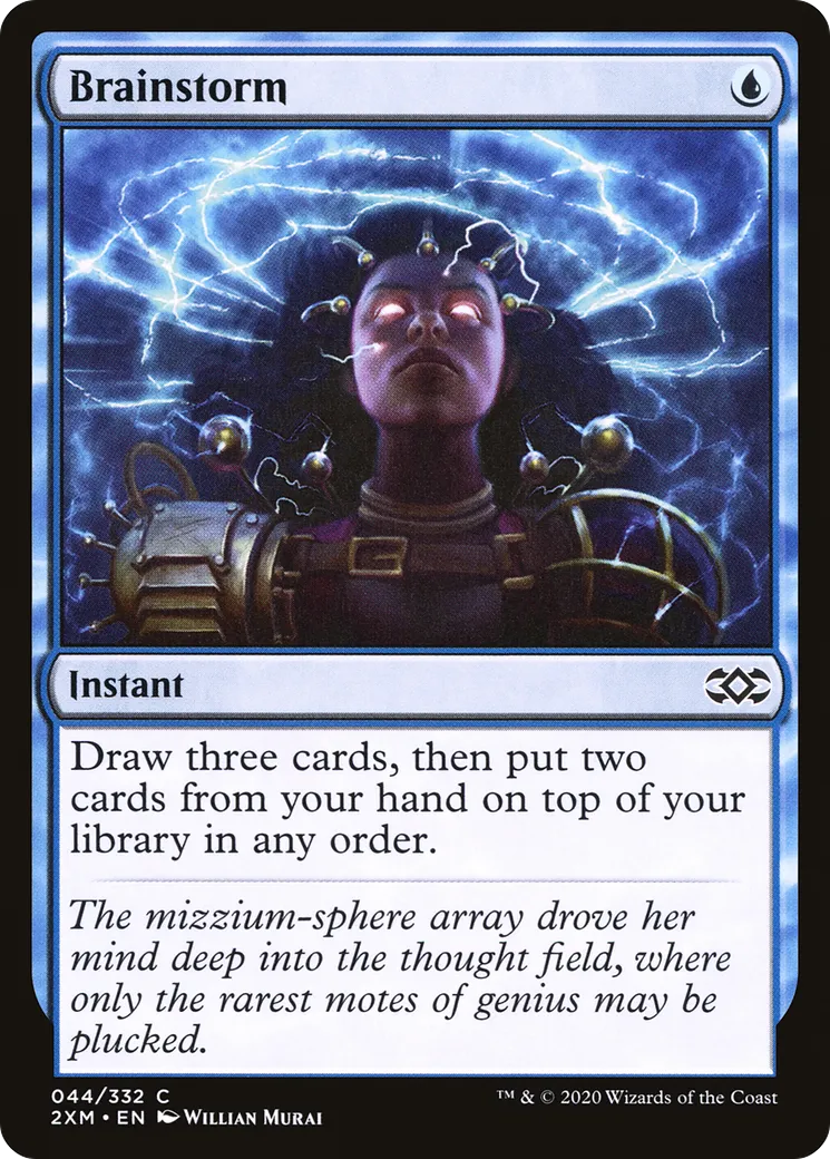 Brainstorm — Double Masters — Magic: The Gathering