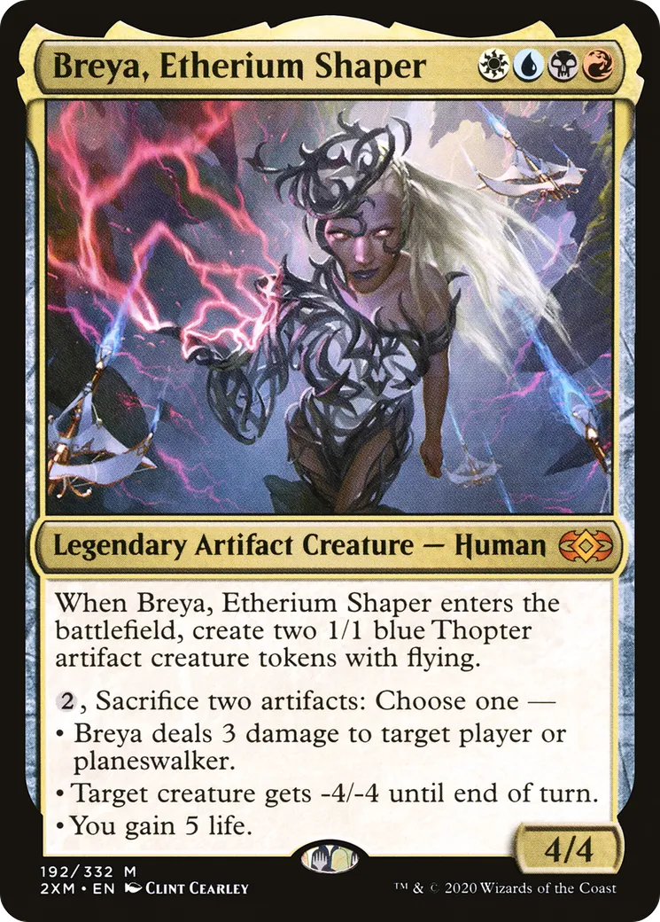 Breya, Etherium Shaper — Double Masters — Magic: The Gathering