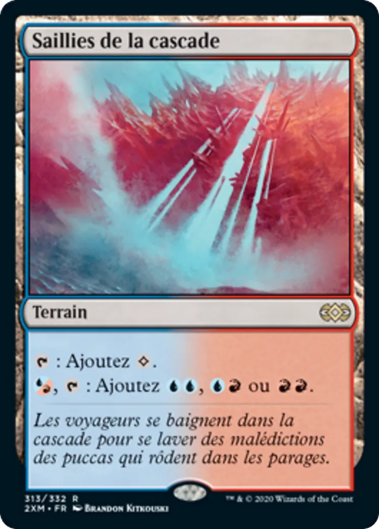 Saillies de la cascade — Double Masters — Magic: The Gathering