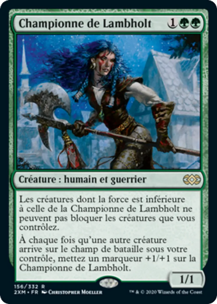 Championne de Lambholt — Double Masters — Magic: The Gathering