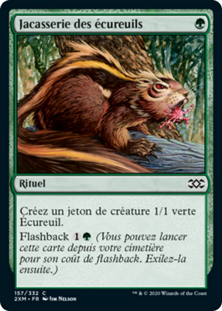 Jacasserie des écureuils — Double Masters — Magic: The Gathering