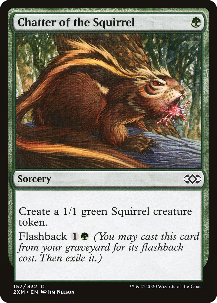 Jacasserie des écureuils — Double Masters — Magic: The Gathering