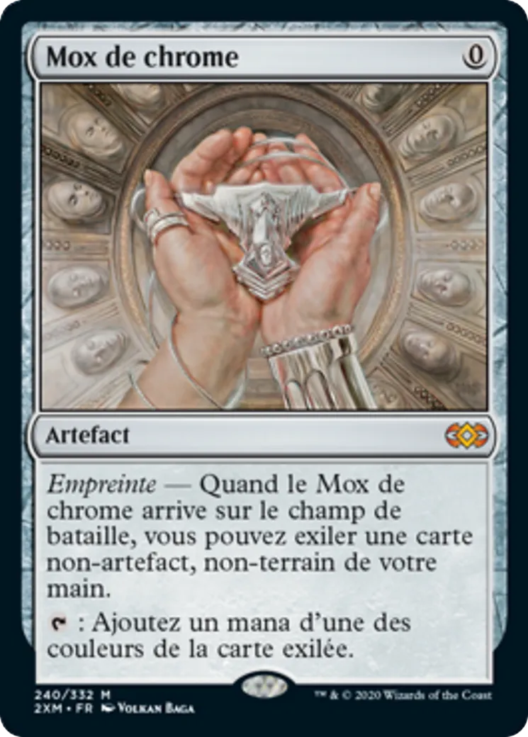 Mox de chrome — Double Masters — Magic: The Gathering