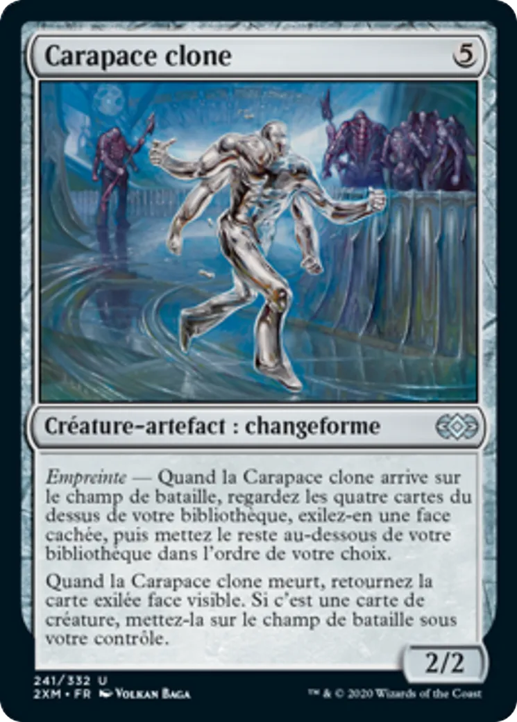 Carapace clone from Double Masters - Magic: The Gathering
