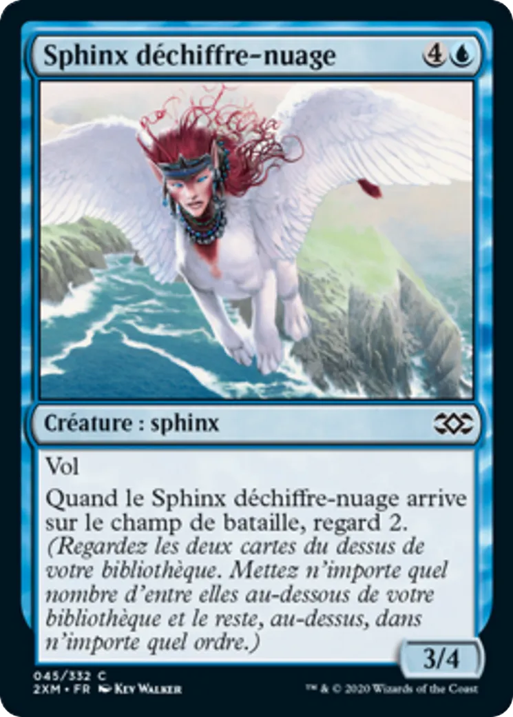 Sphinx déchiffre-nuage — Double Masters — Magic: The Gathering