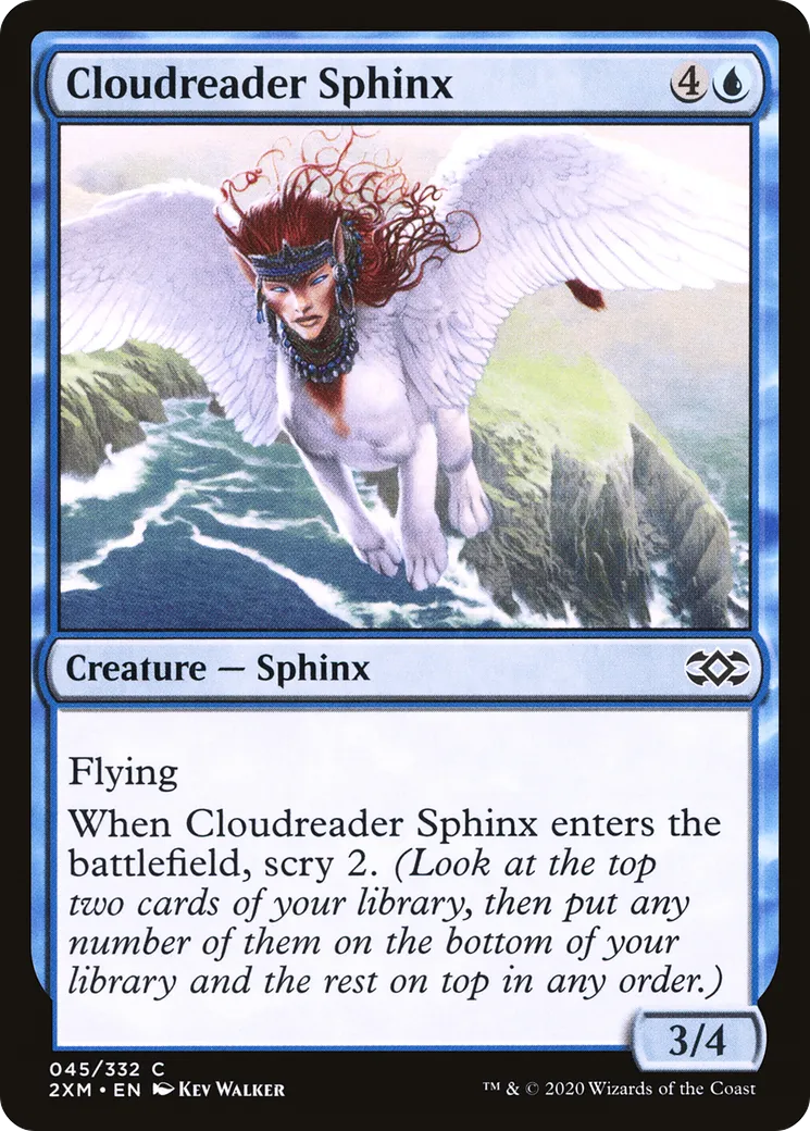 Cloudreader Sphinx — Double Masters — Magic: The Gathering