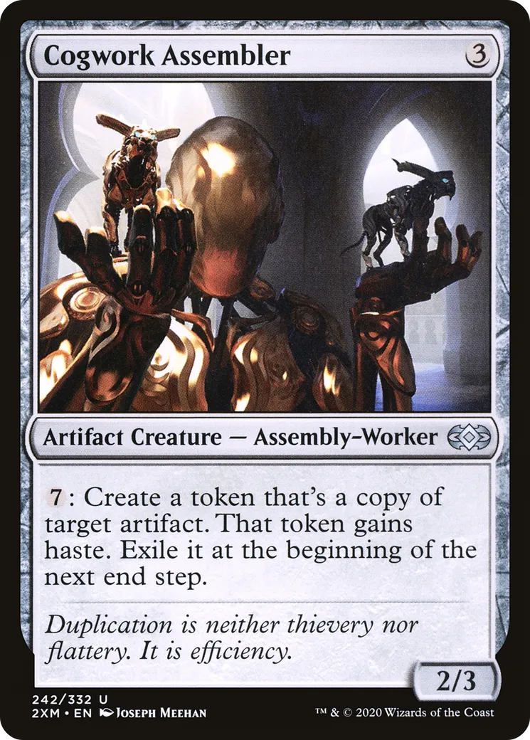 Assembleur mécanique — Double Masters — Magic: The Gathering