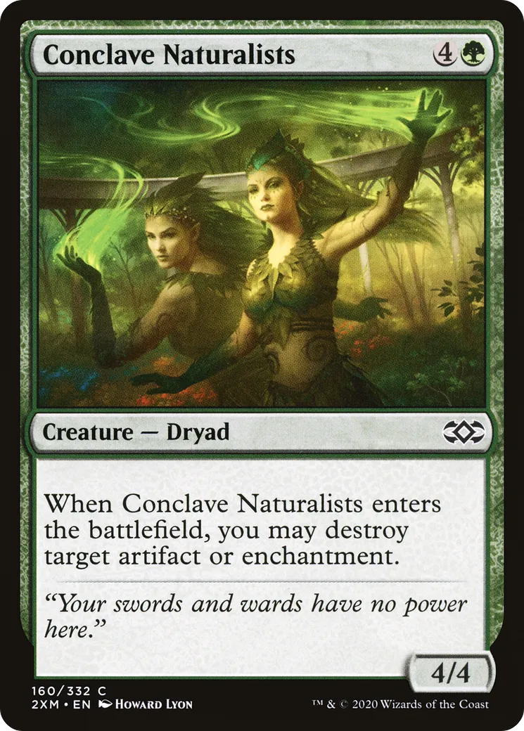 Naturalistes du Conclave — Double Masters — Magic: The Gathering