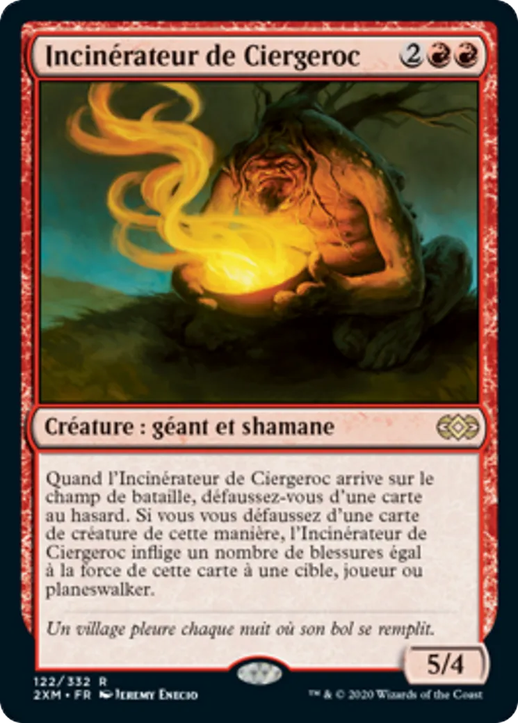 Incinérateur de Ciergeroc — Double Masters — Magic: The Gathering