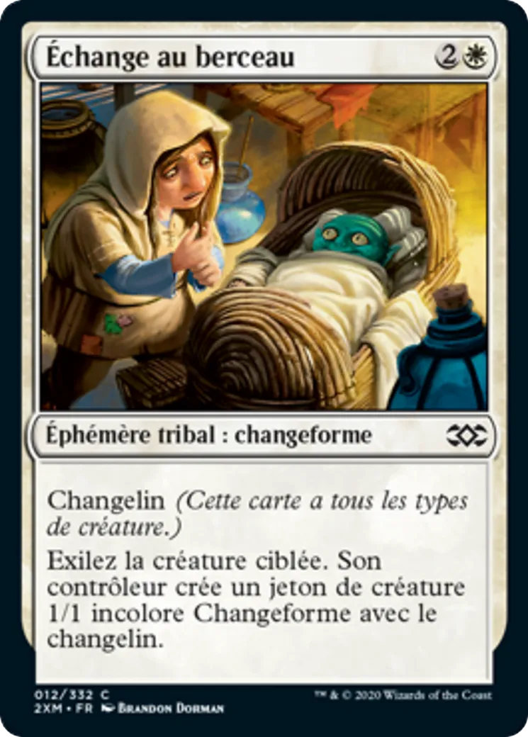Échange au berceau — Double Masters — Magic: The Gathering