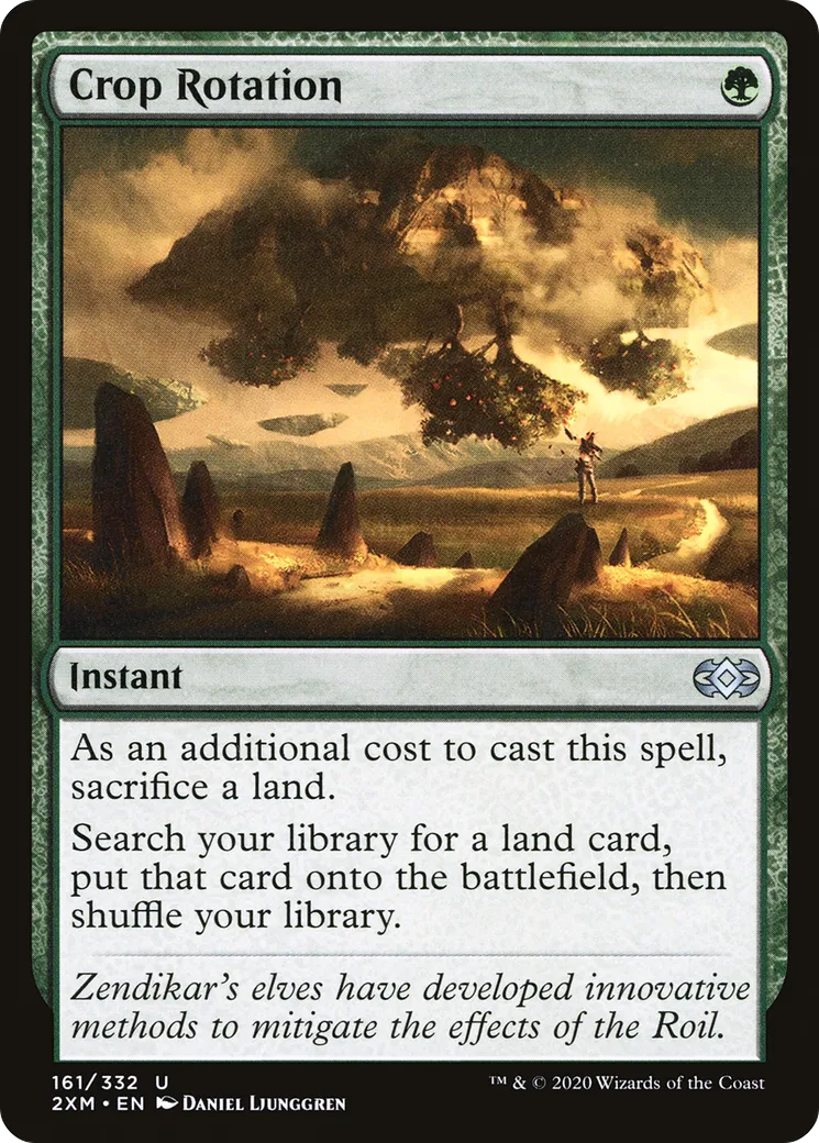Crop Rotation — Double Masters — Magic: The Gathering