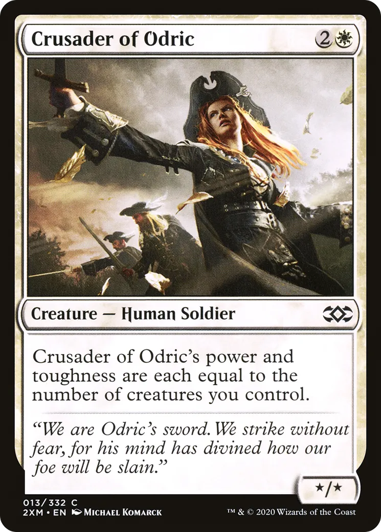 Crusader of Odric — Double Masters — Magic: The Gathering