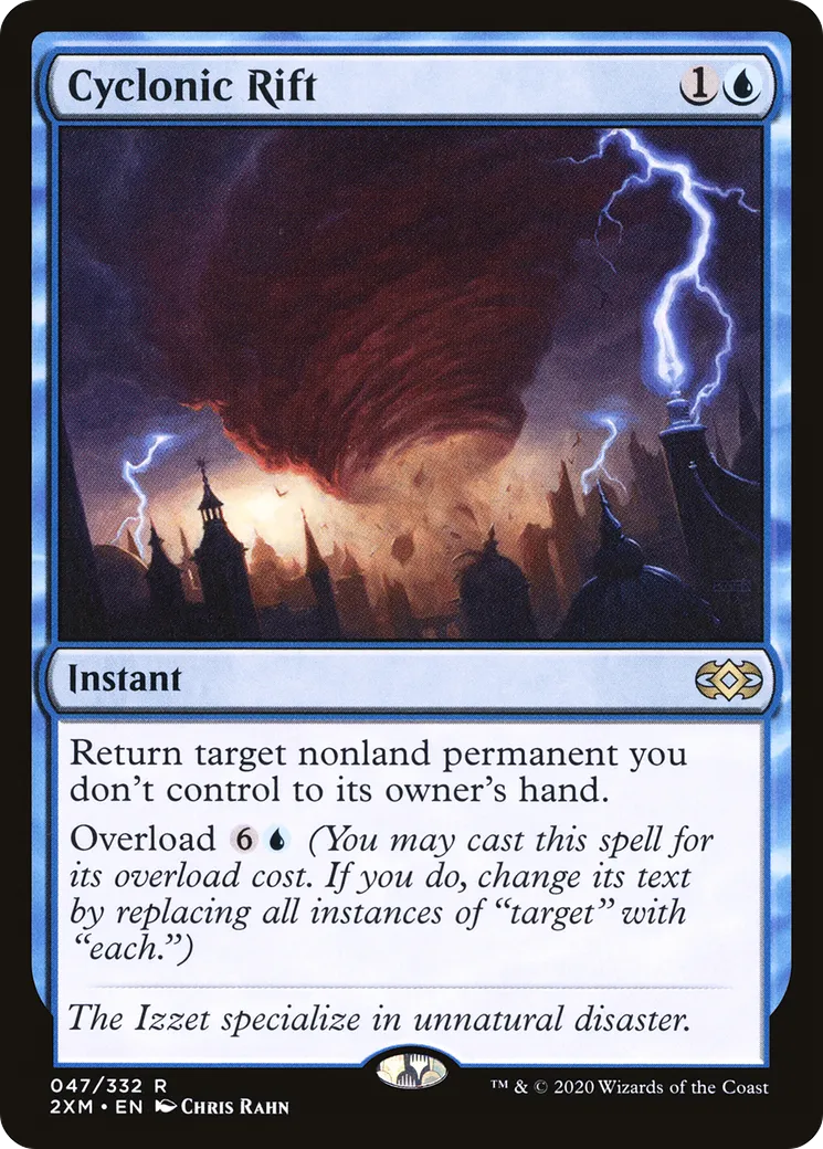 Cyclonic Rift — Double Masters — Magic: The Gathering