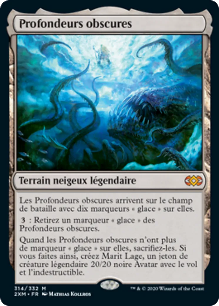 Profondeurs obscures — Double Masters — Magic: The Gathering