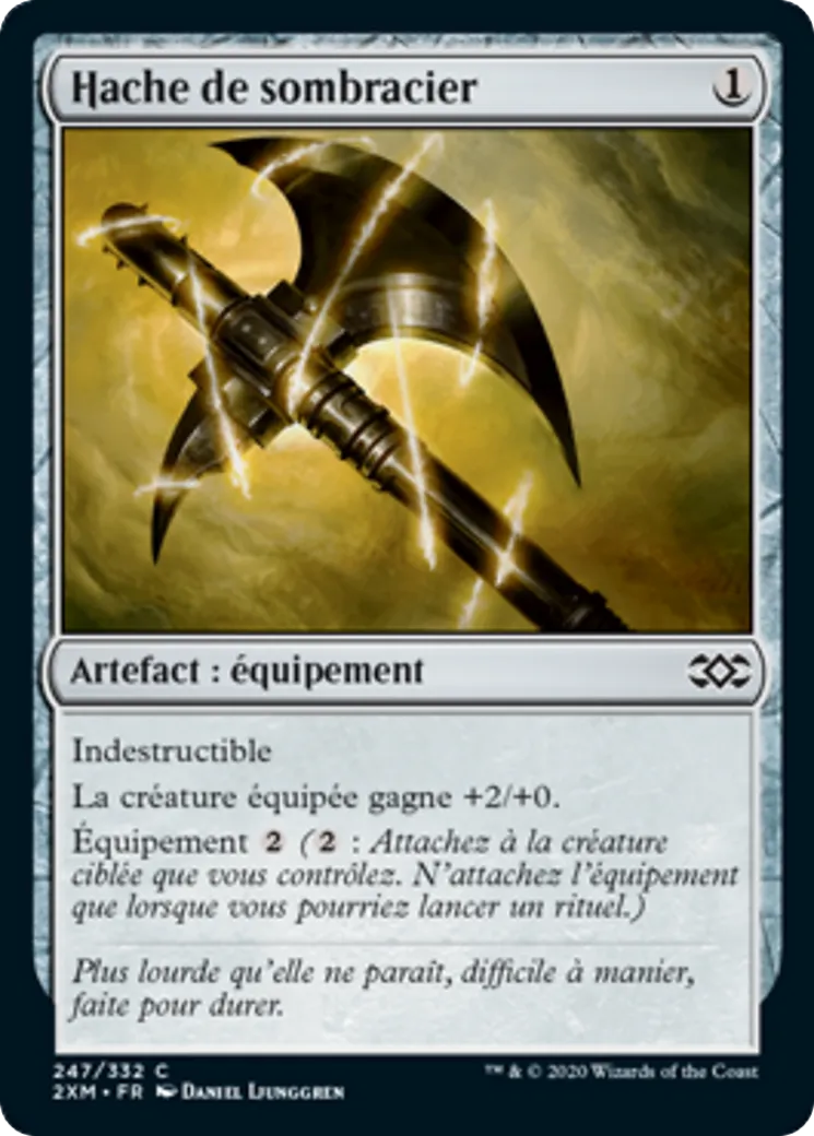 Hache de sombracier from Double Masters - Magic: The Gathering