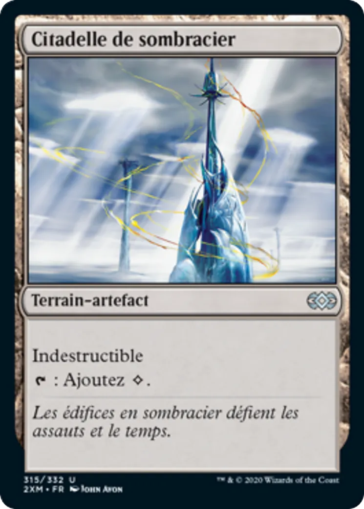 Citadelle de sombracier — Double Masters — Magic: The Gathering