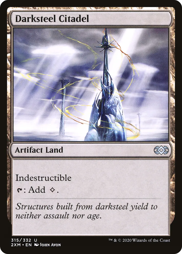 Citadelle de sombracier — Double Masters — Magic: The Gathering