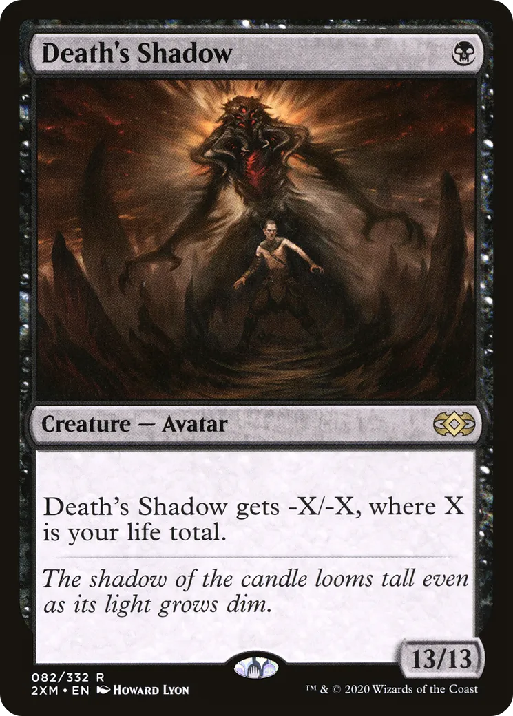 Death's Shadow — Double Masters — Magic: The Gathering