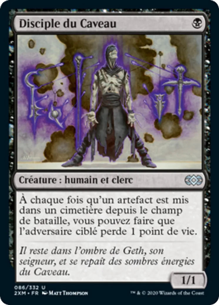 Disciple du Caveau from Double Masters - Magic: The Gathering