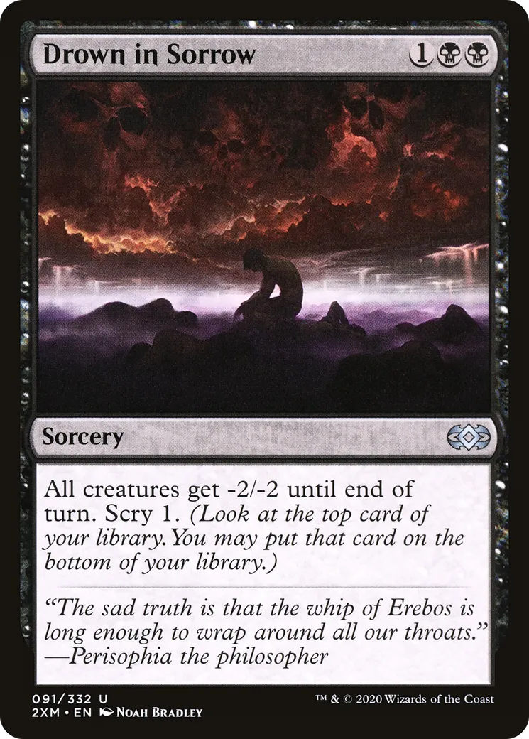 Drown in Sorrow — Double Masters — Magic: The Gathering