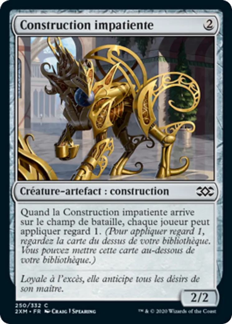 Construction impatiente — Double Masters — Magic: The Gathering