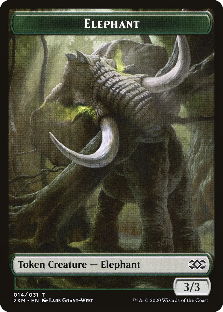 Elephant — Double Masters — Magic: The Gathering