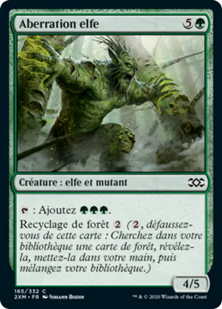 Aberration elfe — Double Masters — Magic: The Gathering