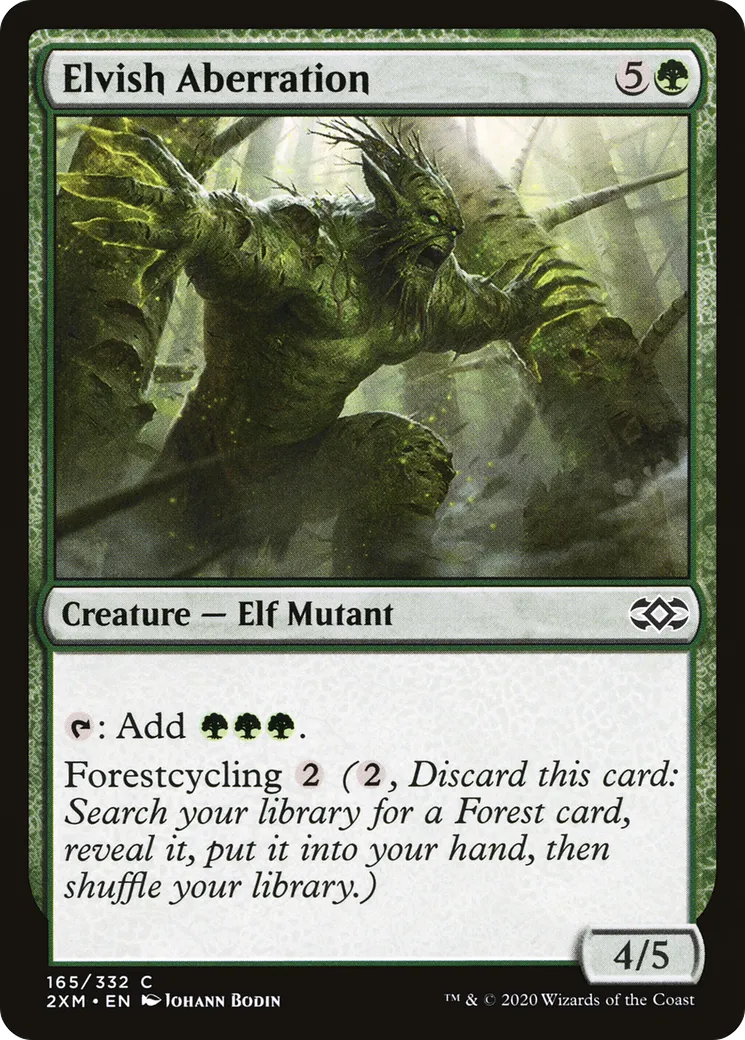 Aberration elfe — Double Masters — Magic: The Gathering
