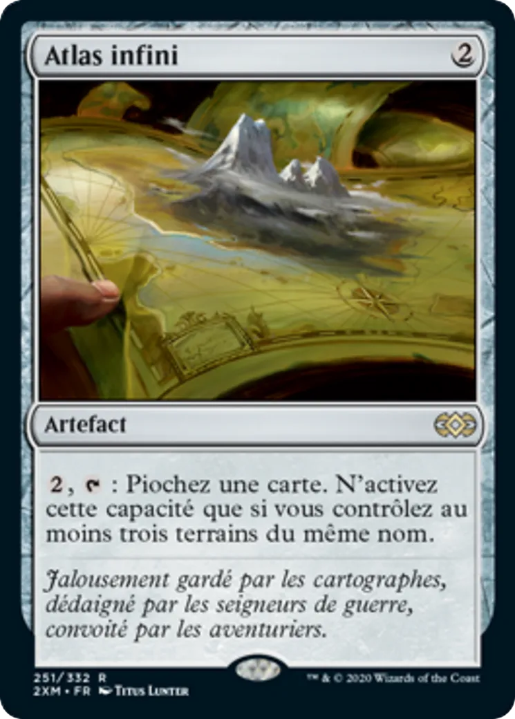 Atlas infini — Double Masters — Magic: The Gathering