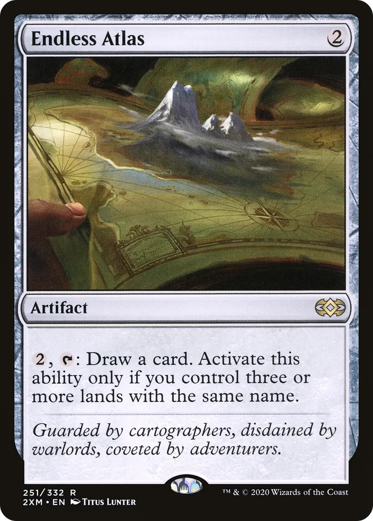 Endless Atlas — Double Masters — Magic: The Gathering