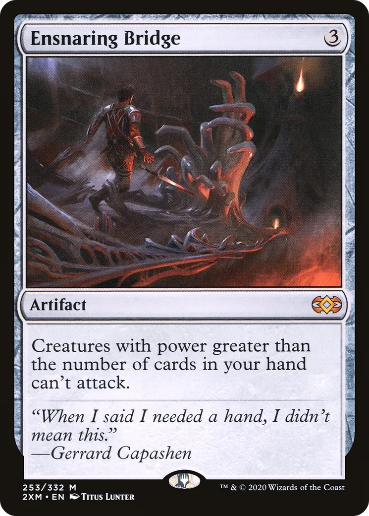 Ensnaring Bridge — Double Masters — Magic: The Gathering