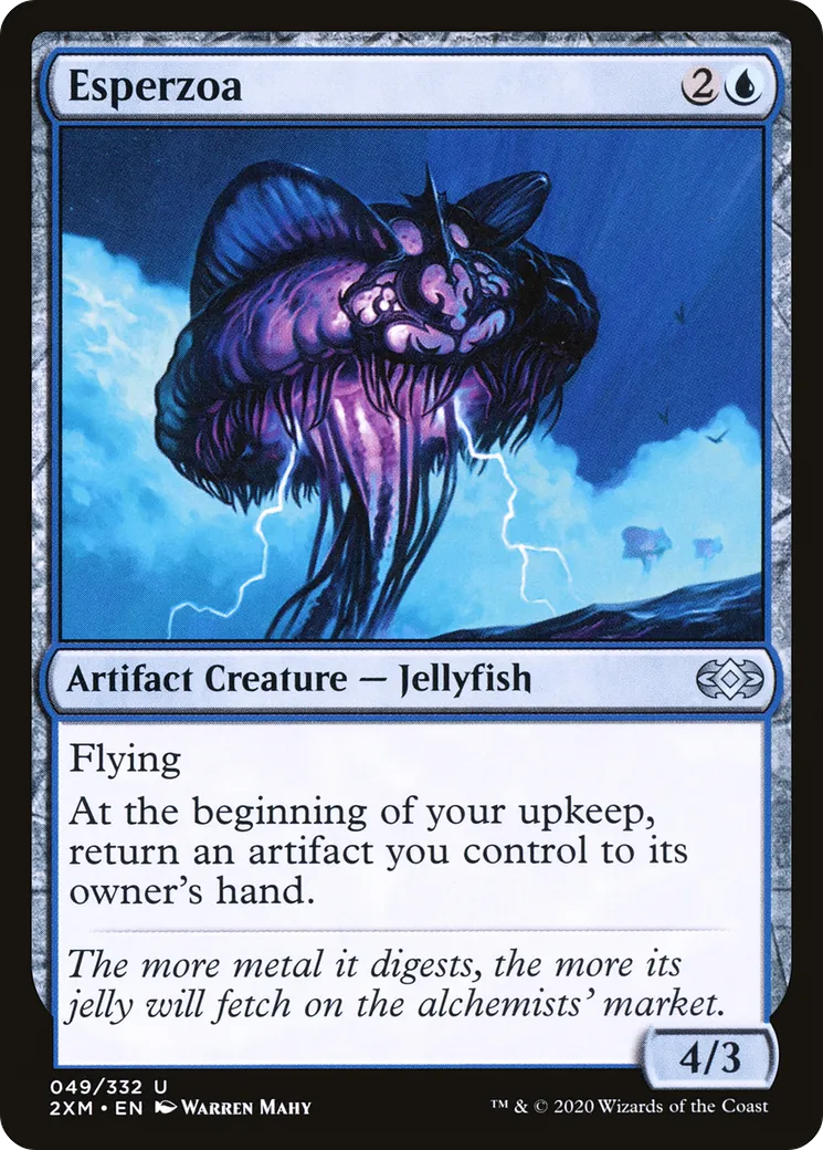 Esperzoa from Double Masters - Magic: The Gathering