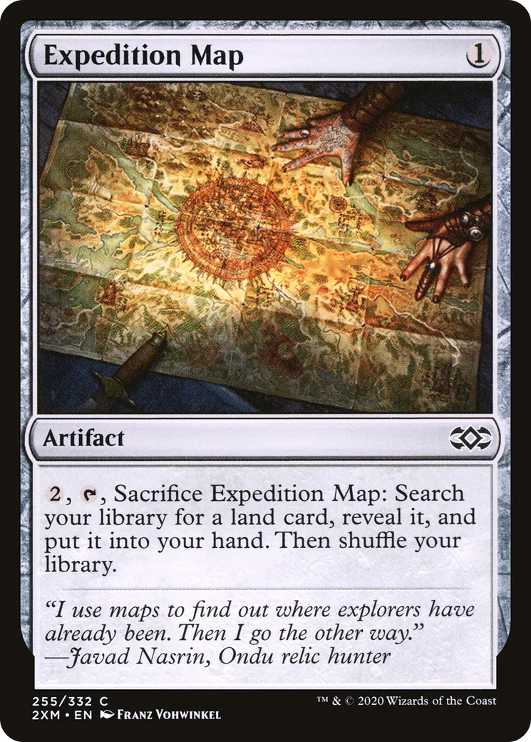Expedition Map — Double Masters — Magic: The Gathering