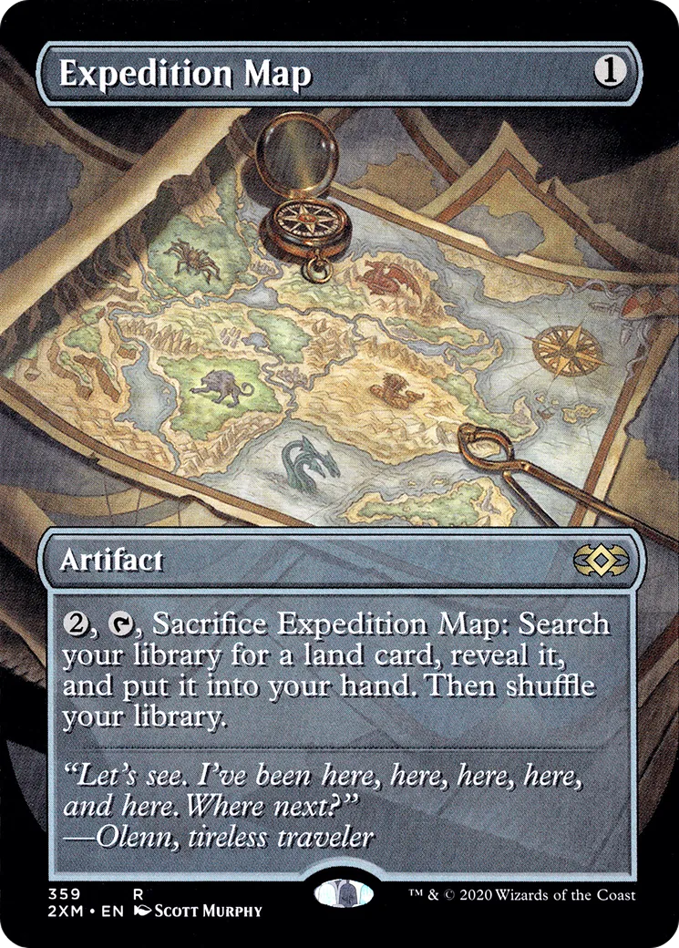 Expedition Map — Double Masters — Magic: The Gathering