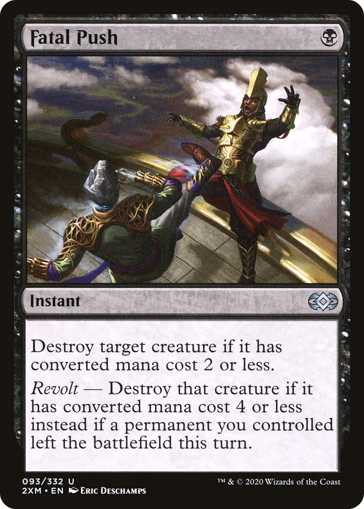 Fatal Push from Double Masters - Magic: The Gathering