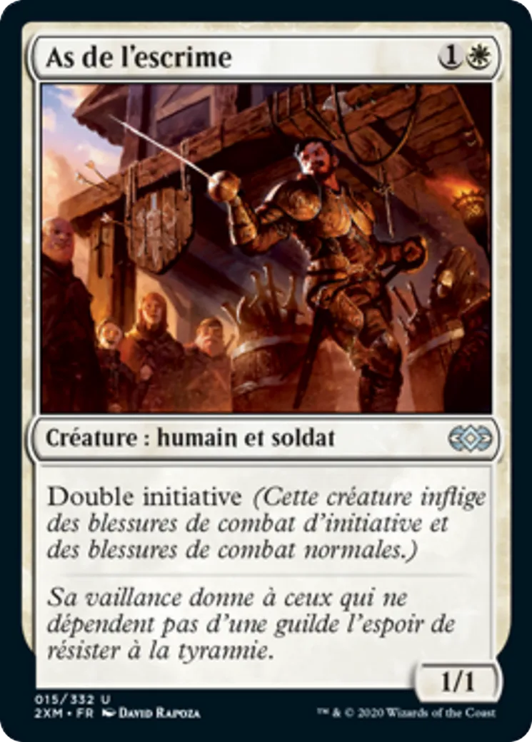 As de l'escrime — Double Masters — Magic: The Gathering