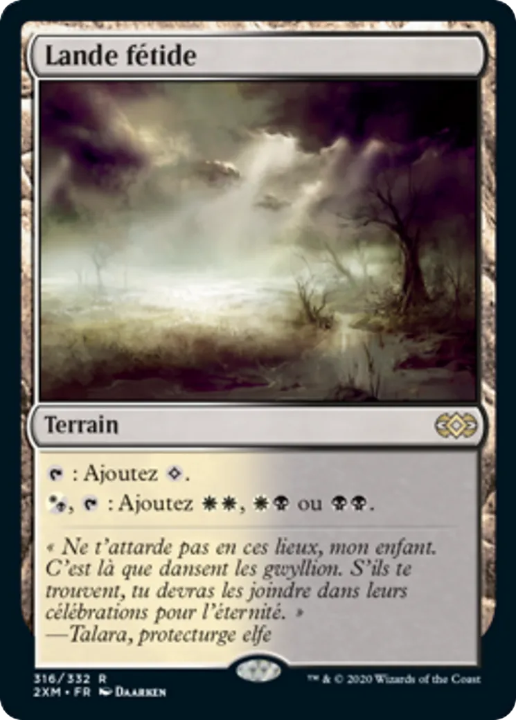 Lande fétide — Double Masters — Magic: The Gathering