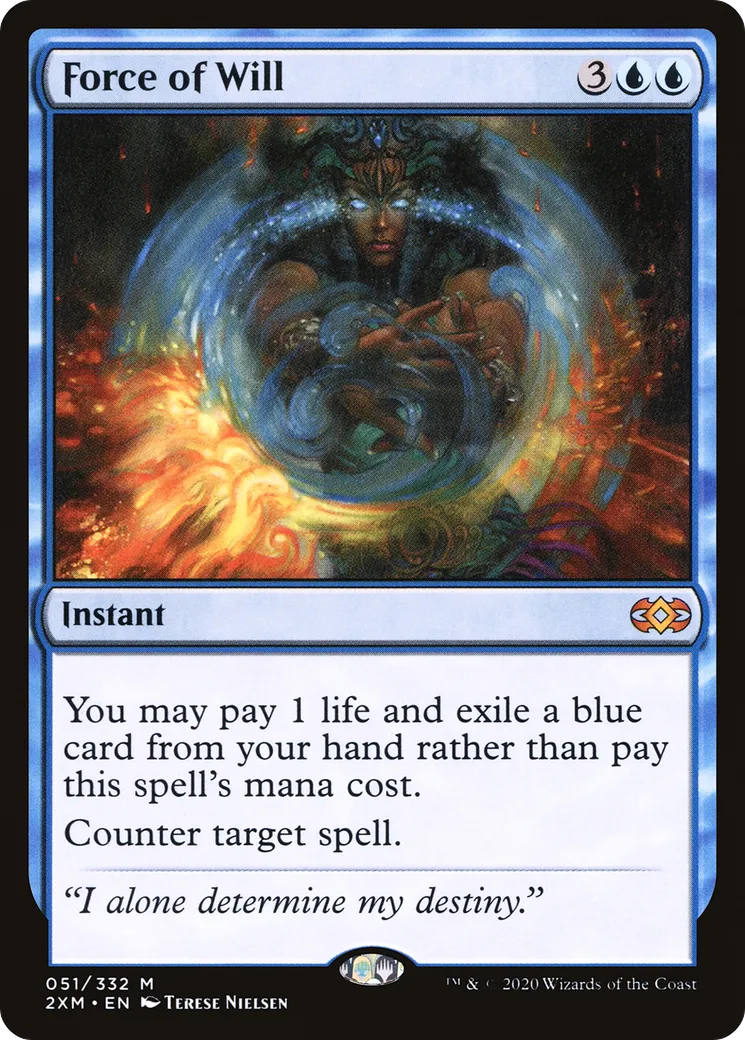 Force of Will — Double Masters — Magic: The Gathering