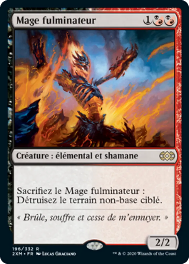 Mage fulminateur — Double Masters — Magic: The Gathering