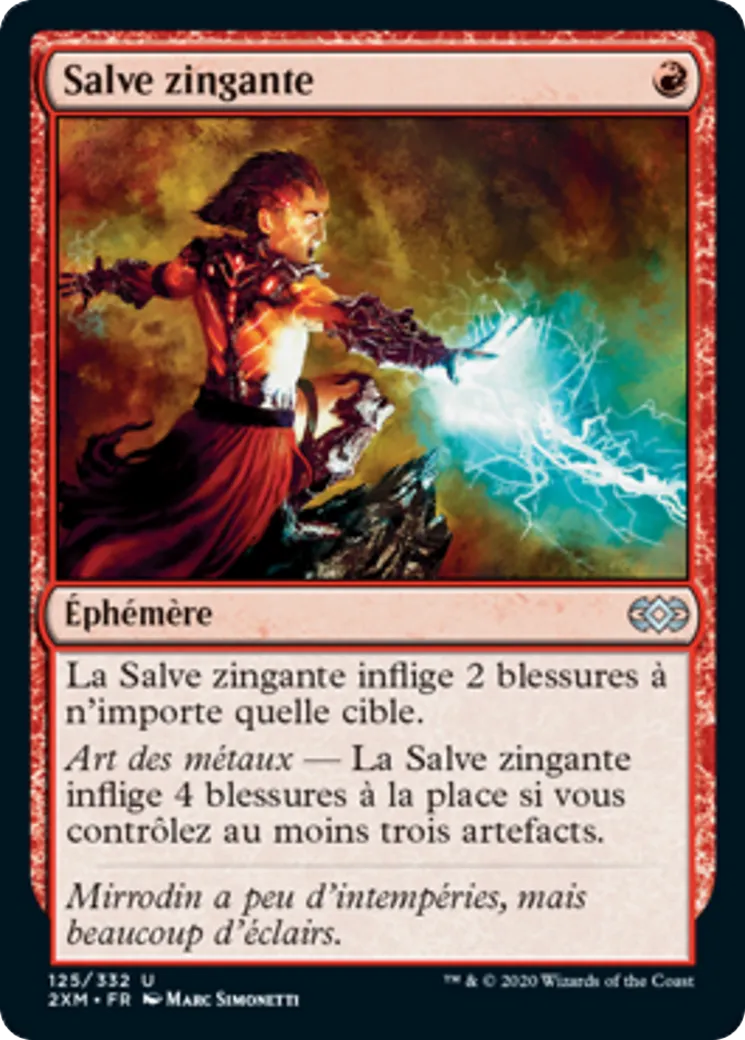Salve zingante — Double Masters — Magic: The Gathering