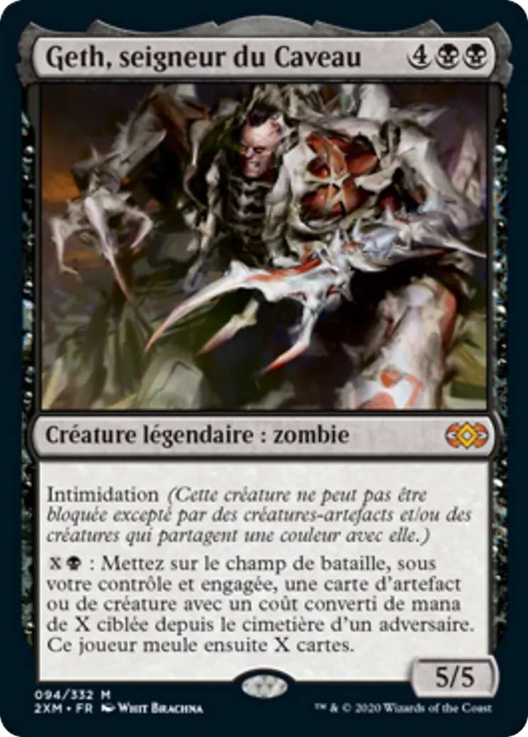 Geth, seigneur du Caveau — Double Masters — Magic: The Gathering